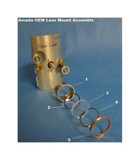 Lens Mount Adapter for Amada 3015 AJ Fiber Laser - 190mm FL