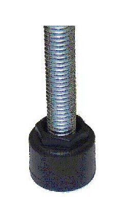 Leveling Glides - Nylon Black Hex Cylinder - Image 1