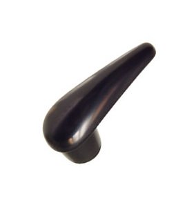Black Duroplast Lever Handles - Reamed/Tapped 10mm - Chemical Resistant - Image 1