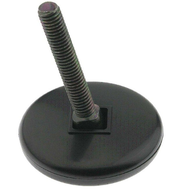Leveling Glides - Black ABS Panel Swivel Glides - Image 1