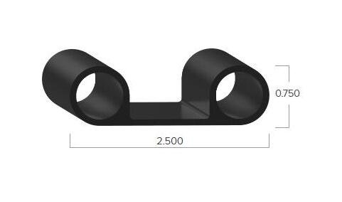 Uni-Grip Silicone Lid Seal, 2.500" Width x 0.750" Height - Image 2