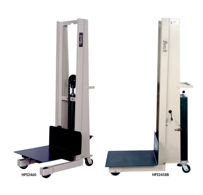 70 Inch Platform Stacker with 25 Inch Legs Diameter - Image 1