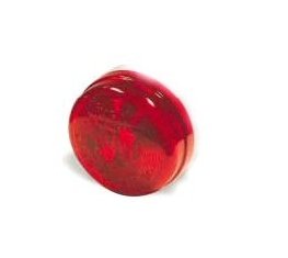 Red Polycarbonate Clearance & Marker Light with Reflector - Image 1