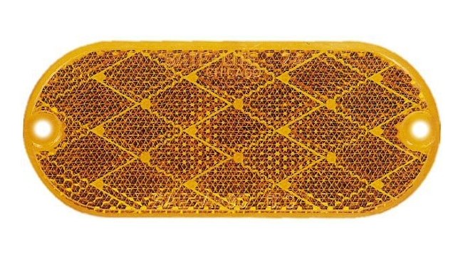 Amber Hermetically Sealed Reflector - Image 1