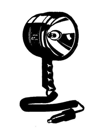 Waterproof Spotlight - 200,000 C.P. - Image 2