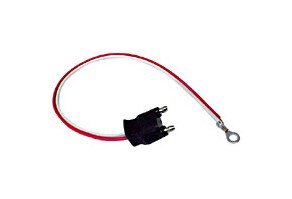 6.5 Inch Oval LED Back-Up Light Pigtail Straight - Image 1