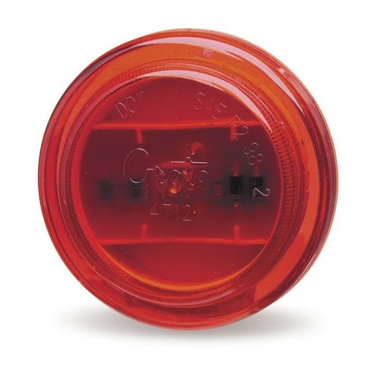 2.5" Round LED Clearance/Marker Lamp - Red - Image 1