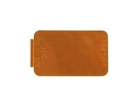Ultra-Thin Amber Microprismatic Reflector - Image 1