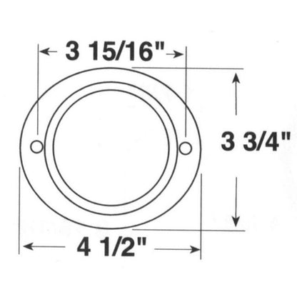 3-Inch Diameter Acrylic Reflective Reflector Light - Image 2