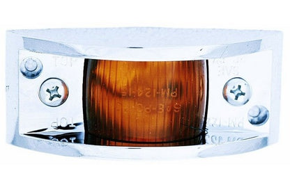 Amber Chrome Dyecast Clearance & Side Marker Light - Image 1
