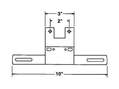 License Plate Bracket for M-4246 Lights - Image 2