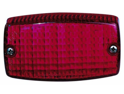 Rectangular Surface Mount Stop/Tail/Turn Light - Light-Red - Image 1