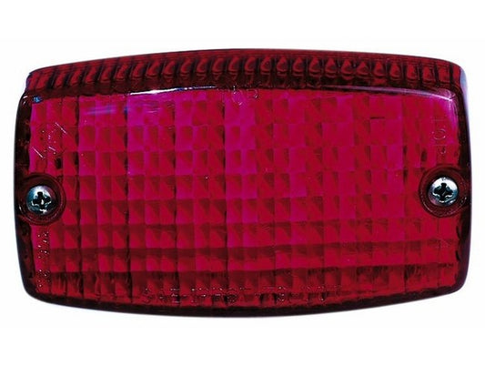 Rectangular Surface Mount Stop/Tail/Turn Light - Light-Red - Image 1