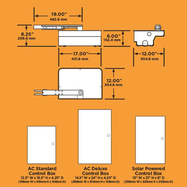 In-Ground DC 24V Swing Gate Operator - Image 2