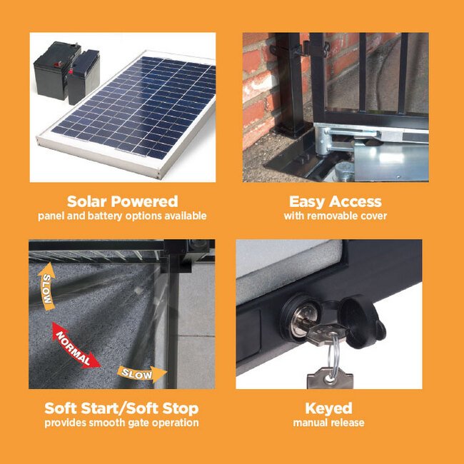 In-Ground DC 24V Swing Gate Operator - Image 3