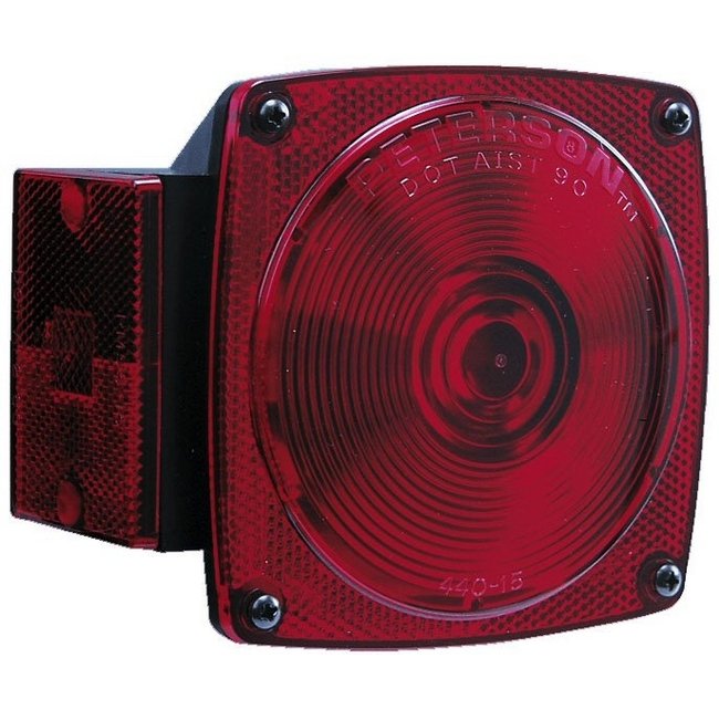 Combination Tail Light Without License, Under-80" - Image 1