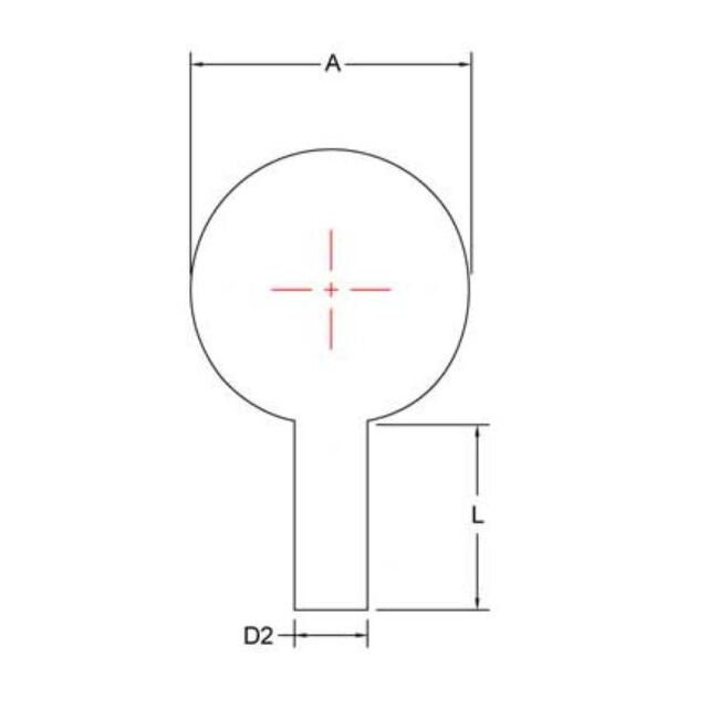 Sure Flow ASME Class 600 Line Blind Paddle Spacer - 16in, 1440psi, WOG - Stainless Steel - Image 3