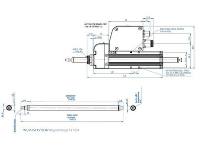 Dunkermotoren SCA Linear Motor 53.0N/12A - Image 2