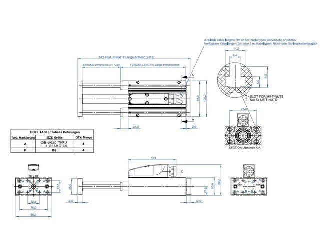 Dunkermotoren XTR 860N Peak Force Linear Motor - Image 2