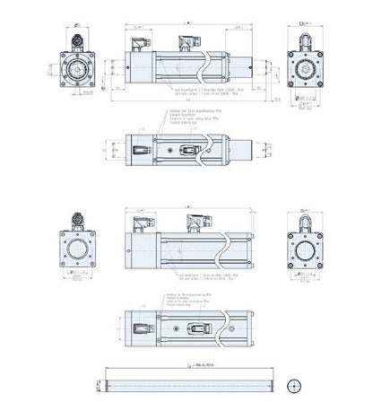 Highly Dynamic Linear Motor SL Series 1581N, 30A, 325V - Image 2