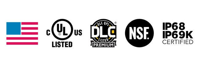 4 Feet (ft) Linear Wash Down Light Emitting Diode (LED) Standard Output (SO) Luminaire Light - Image 8