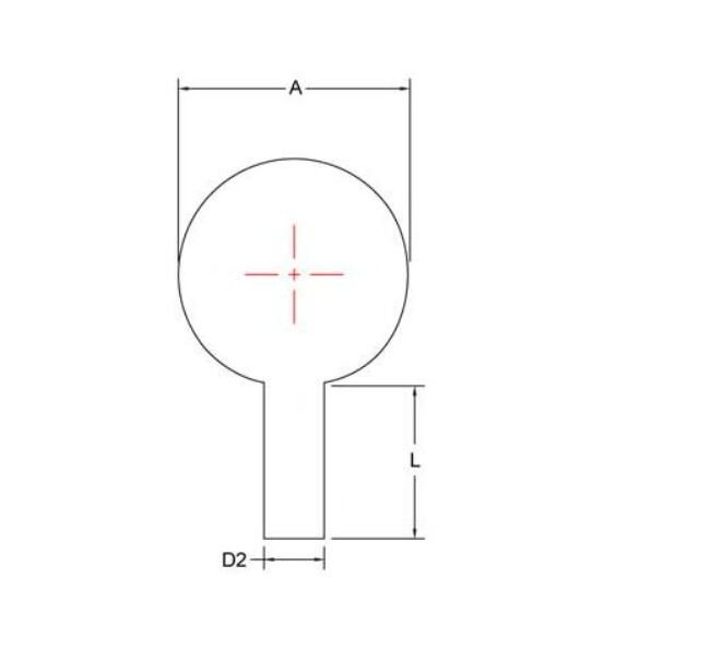 1 Inch ASME Class 300 Line Blind Paddle Blind - Image 2