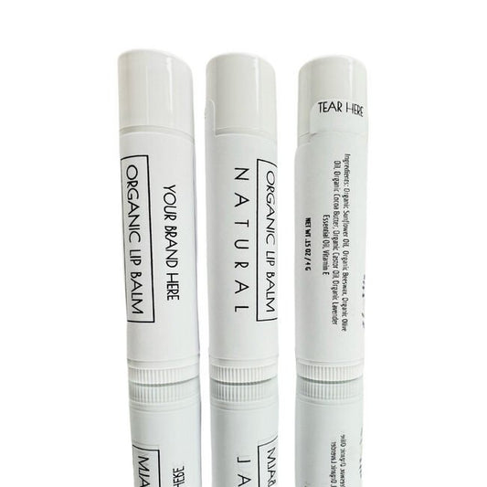 Organic Unflavored Lip Balm - Private Label - Image 1