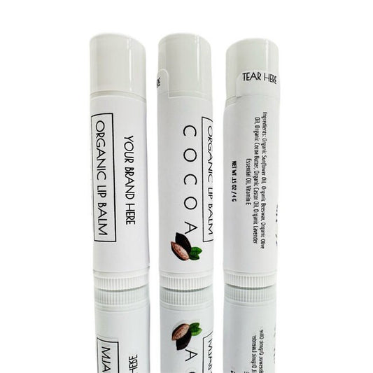 Organic Cocoa Butter Lip Balm - Image 1