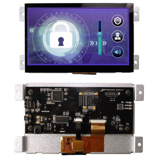 7-inch 1024 x 600 IPS TFT Capacitive Touch Display with HDMI Interface - Image 1