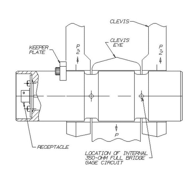 SPA Series Wire Rope Load Pins - Precision Force Measurement Solution - Image 2