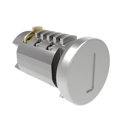 Southco PK-Lock Plugs Chrome-Plated Zinc Alloy Keyed Differently - Image 1