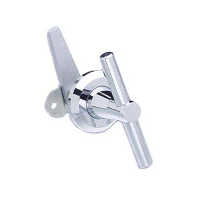 Southco 68 T-Handle & Bail Handle Cam Latch - Large Size, Chrome Plated - Image 1