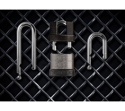 Total Guard Military-Grade Steel Laminated Zinc Padlock - Image 3