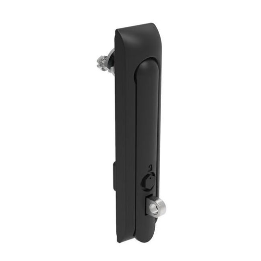 Southco H3 Swinghandle Cam Latch - 150mm, Black, Bellcore 216 Key - Image 1