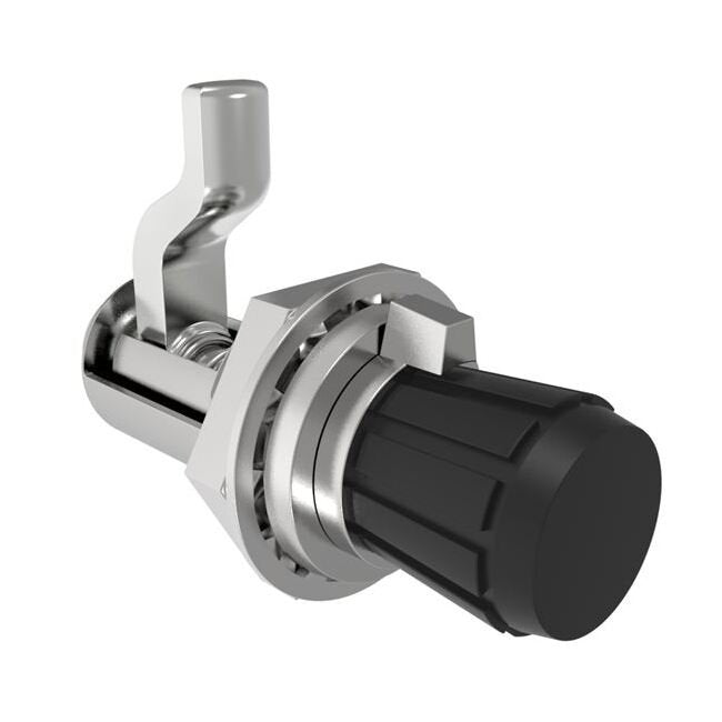 Self-Adjusting Compression Latch - Medium Size, Zinc Alloy, Chrome Plated - Image 1