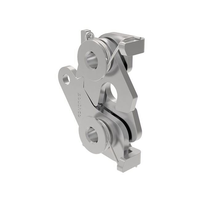 Medium-Sized Stainless Steel Rotary Latch - R4 Bottom Mount - Image 1