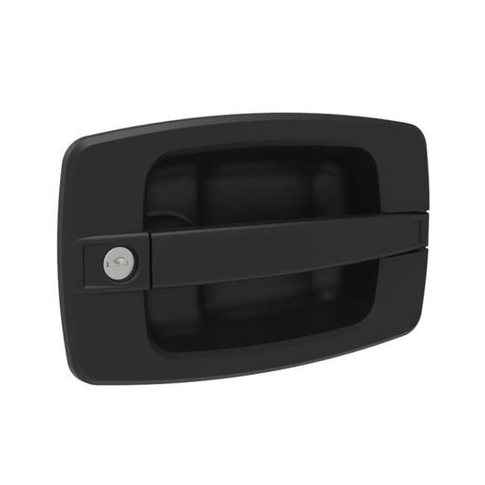 Southco Rotary Latch Actuator - Key Locking, Black Nylon - Image 1