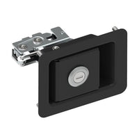 Southco R4 Rotary Push-to-Close Latch - Key Locking, Black Powder Coat