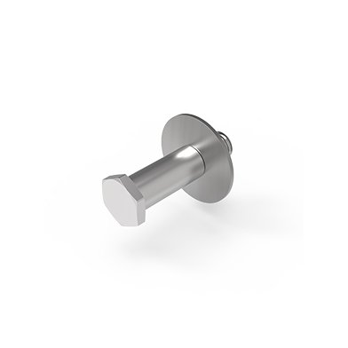 Stainless Steel Rotary Push-to-Close Latch with Striker Bolt - Image 1