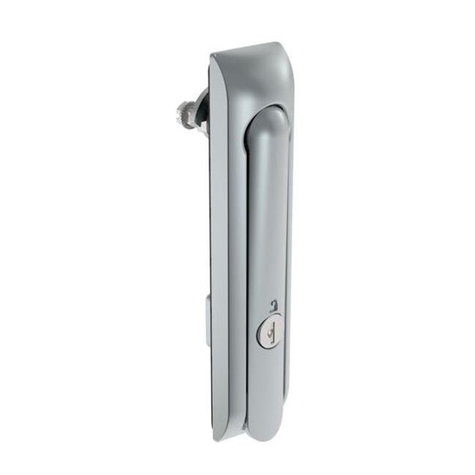 Southco Swinghandle Cam Latch - Chrome Finish, Large Size - Image 1