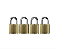 Military-Grade Brass Laminated Padlock