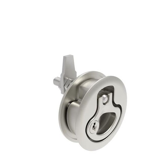 Southco M1 Compression Latch - Large Size, Key Locking, 316 Stainless Steel - Image 1