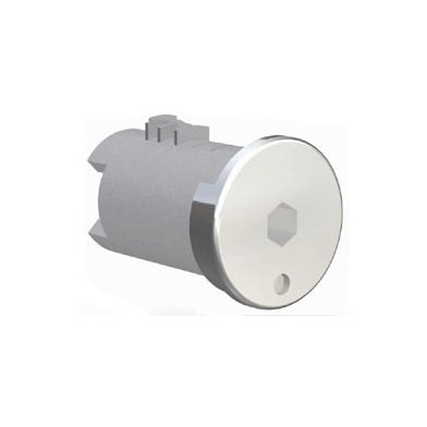 PK - Lock Plugs by Southco, Zinc Alloy Chrome Plated with 4mm Hex Recess - Image 1