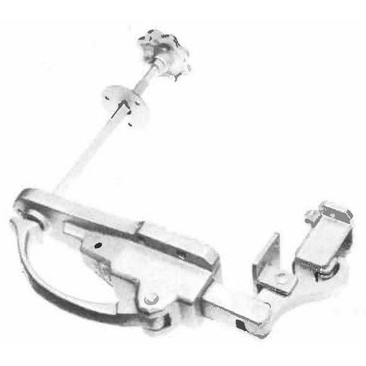 Heavy Duty Walk-In Cooler Lock with Safety Release Bar - Image 1