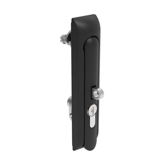 Southco H3 Swinghandle Cam Latch - 150mm, Black, CH 333 Key DIN - Image 1
