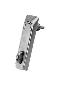 Stainless Steel Swing Handle Lock (Pack of 10, Black)