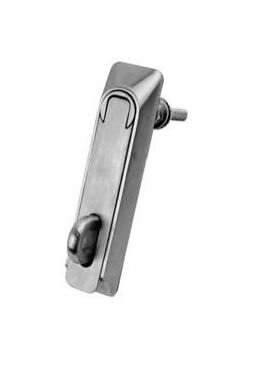 Stainless Steel Swing Handle Lock (Pack of 10, Black) - Image 1