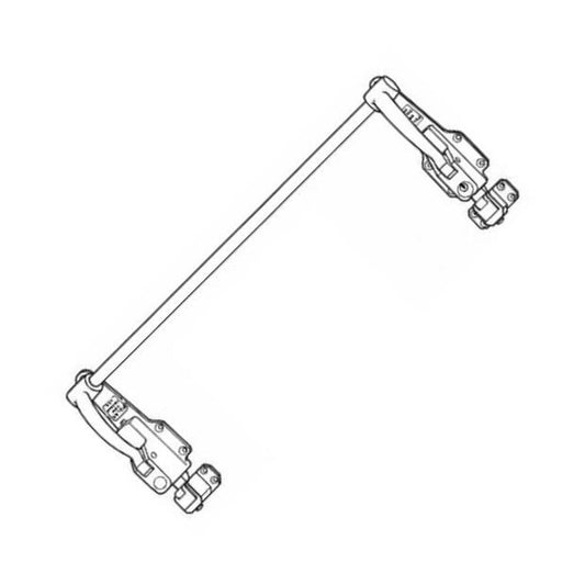 Heavy Duty Double Rod Lock with Stainless Steel Tube - Image 1