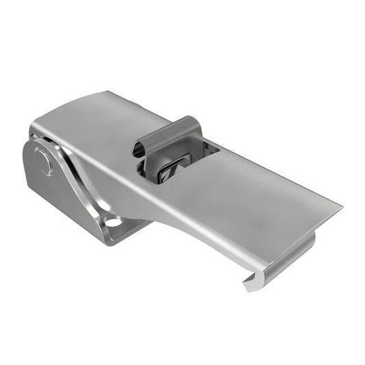 Southco 91 Under-Center Series Latch - Medium Size, Steel, Zinc Plate - Image 1