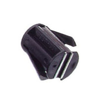 Magnetic Catch Latch - Snap-In Round Hole, Small Size, 24N Load, Black